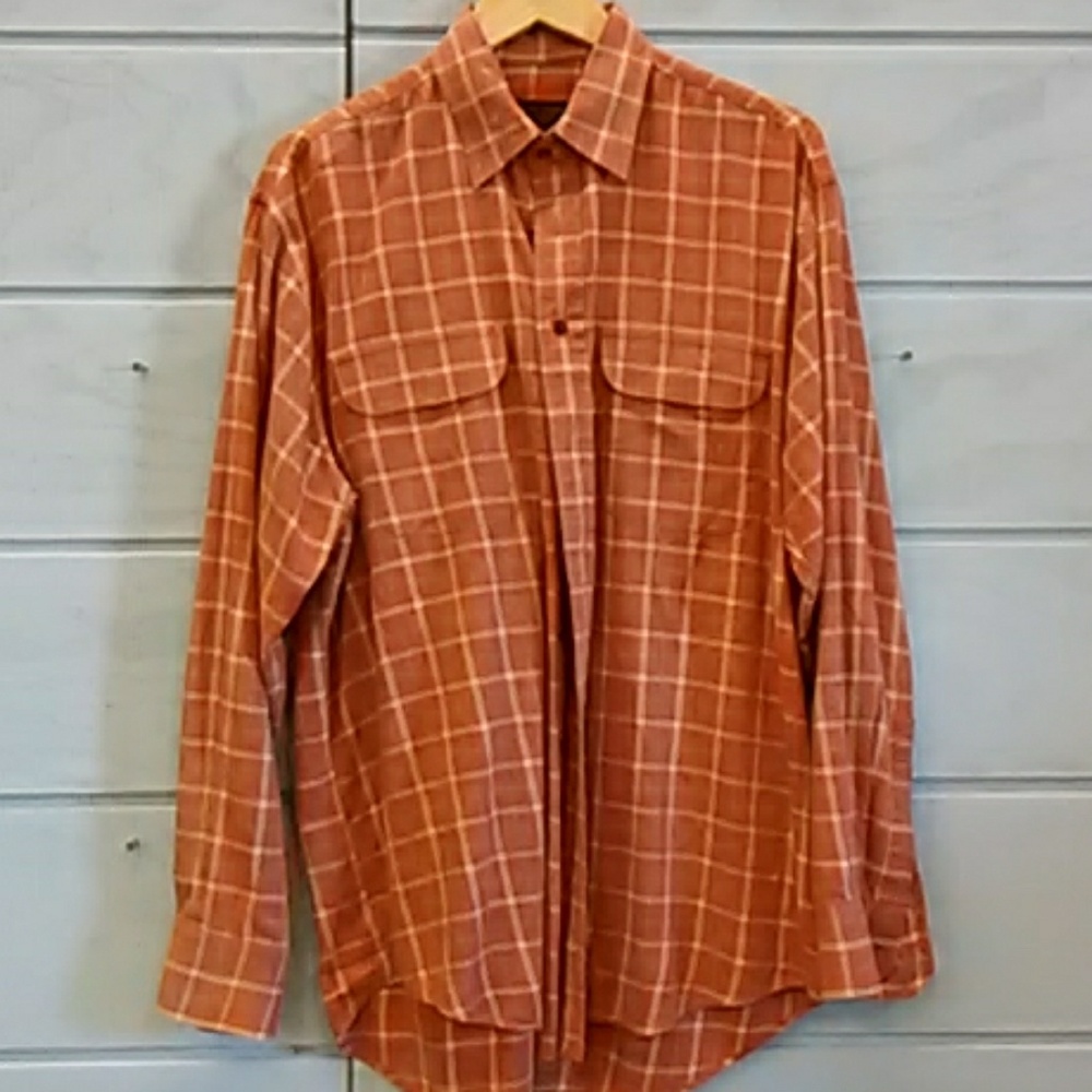 Mens Scott Barber L button down shirt